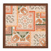 Paisley Border Print Scarf | 40SC766
