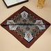 Vintage Botanical Floral Paisley Square Scarf | 80SC3105