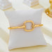 Hammered Square Link Toggle Bracelet | 80B1964