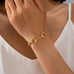 Mixed Chain Horsebit Link Bracelet | 80B1962