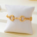Mixed Chain Horsebit Link Bracelet | 80B1962