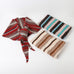 Striped Triangle Neck Scarf Shawl | 40SC747