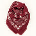 Paisley Print Oversized Square Scarf | 40SC749