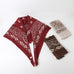 Paisley Print Oversized Square Scarf | 40SC749