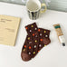 MULTI FLORAL EMBROIDERY TEXTURED ANKLE SOCKS | 40S02096