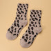 LEOPARD PRINT CREW SOCKS | 40S02095