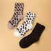 LEOPARD PRINT CREW SOCKS | 40S02095