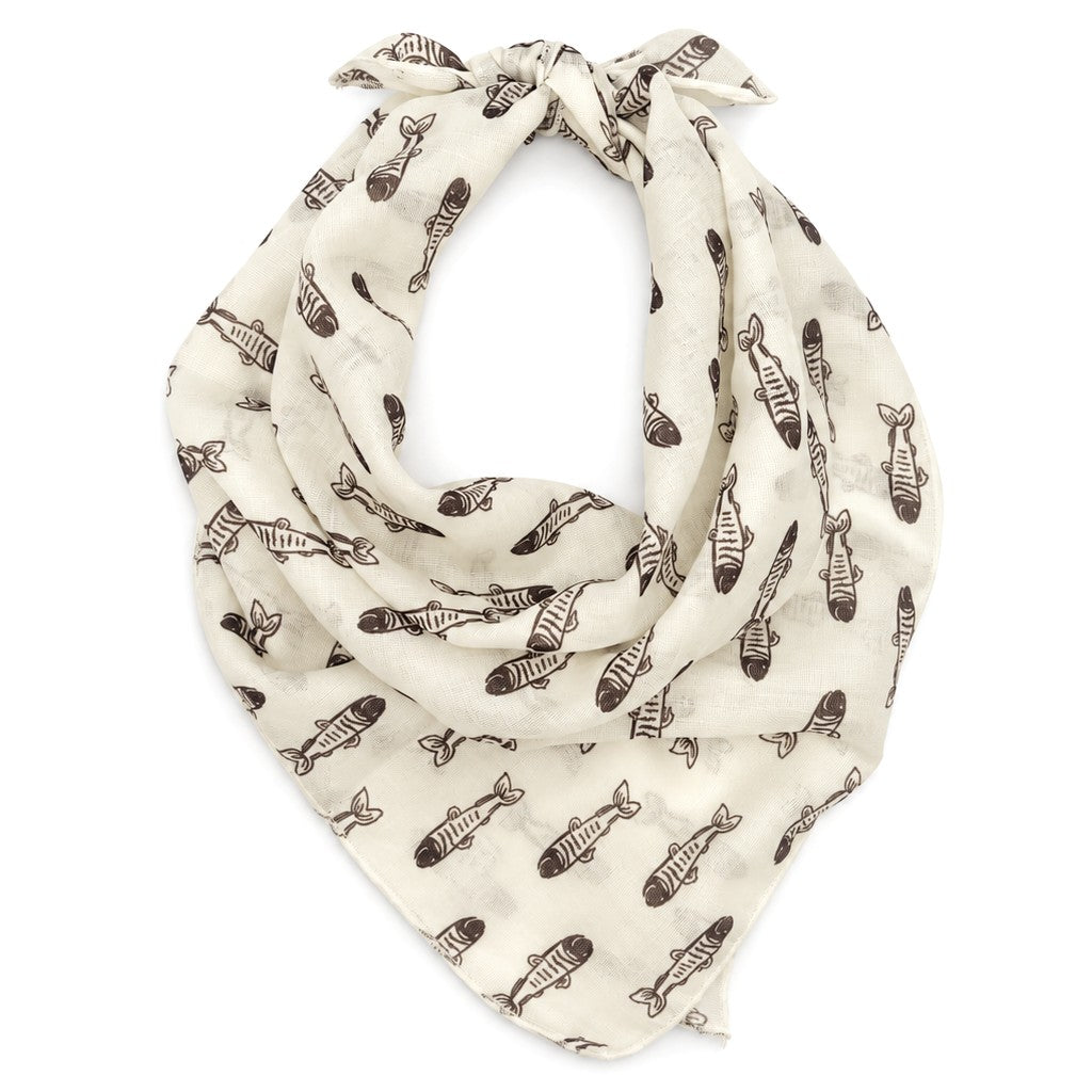 Assorted Print Thin Square Scarf | 40SC740