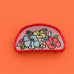 Glitter Floral Print Hair Claw Clips | 40H1243