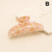 FLORAL FLOWER HAIR CLAW CLIP | 40H1140