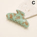FLORAL FLOWER HAIR CLAW CLIP | 40H1140