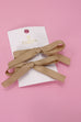 SOFT SILKY BOW HAIR PIN PAIR | 40H732