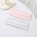 Pink Pinstripe & Floral Printed Headband Set | 40HWP603