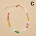 Natural Stone Semi-Precious Glass Mixed Necklace | 40NK9694
