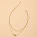 18K STAINLESS STEEL TARNISH FREE CROSS NECKLACE | 40NK9614