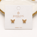 18K STAINLESS STEEL TARNISH FREE STUD EARRINGS | 40E469