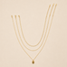 18K STAINLESS STEEL TARNISH FREE LAYERED NECKLACE | 40NK9532