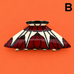 Vintage Stained Glass Lamp Shade Hair Claw Clip | 40H1240