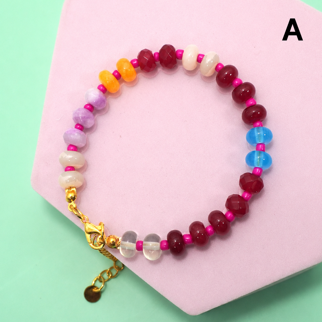 BOHO RESIN BEADED BRACELET | 40B5247
