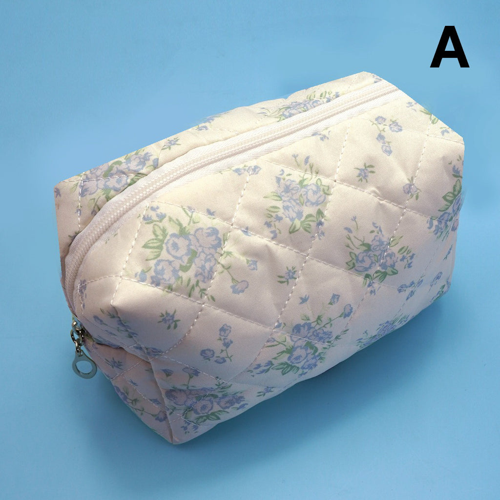 FLORAL TOILE PATTERN MAKEUP COSMETIC POUCH BAG | 40P562