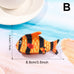 Jumbo Vibrant Fish-Shaped Acrylic Hair Claw Clip | 40H1157