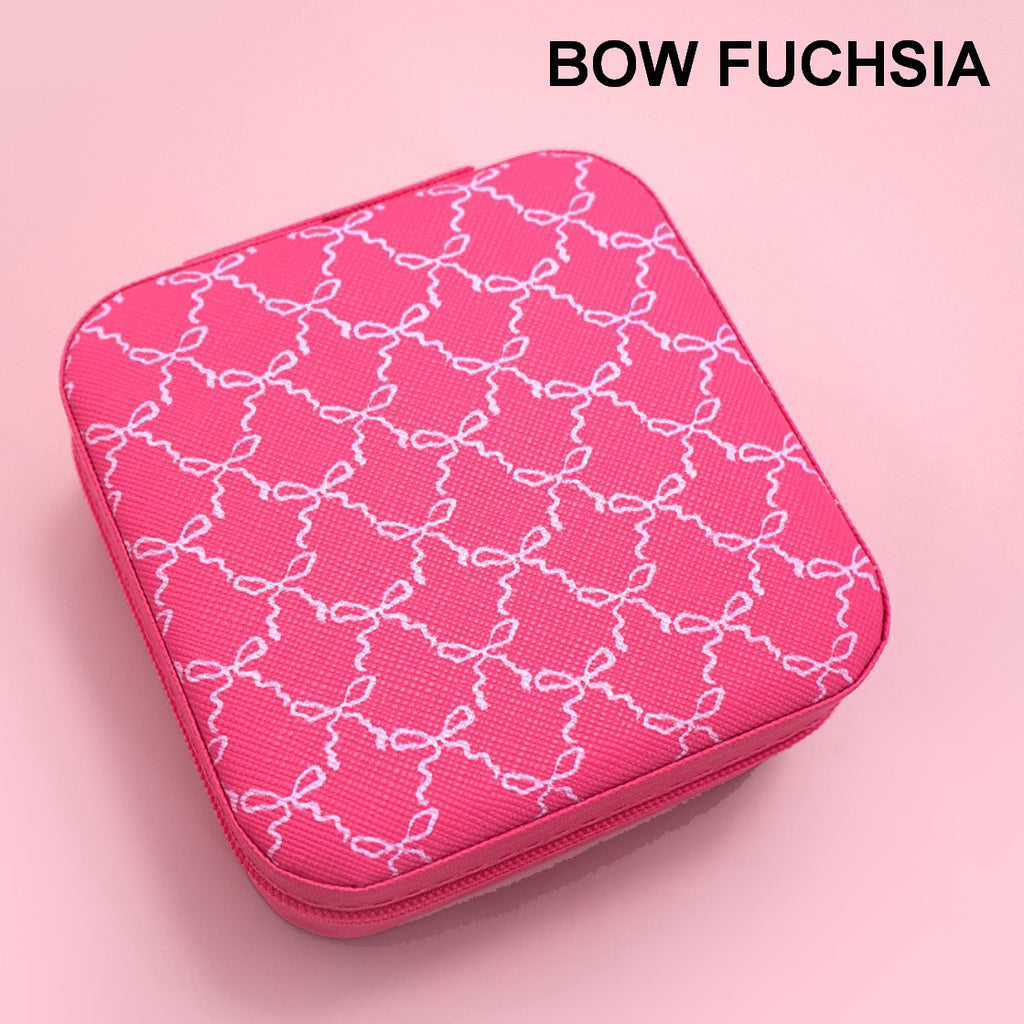 DESIGNED JEWELRY ORGANIZER TRAVEL BOX CASE | 40P566