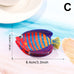 Jumbo Vibrant Fish-Shaped Acrylic Hair Claw Clip | 40H1157