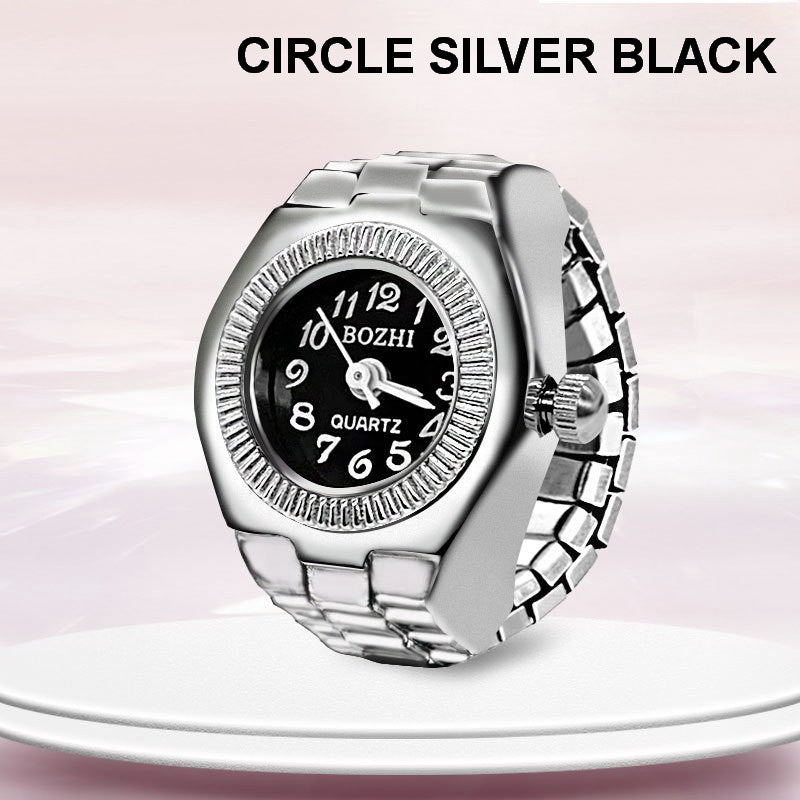 Stainless Steel Ring-Shaped Watch Design | 40R126