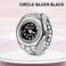 Stainless Steel Ring-Shaped Watch Design | 40R126
