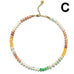 Natural Stone Semi-Precious Glass Mixed Necklace | 40NK9694
