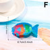 Jumbo Vibrant Fish-Shaped Acrylic Hair Claw Clip | 40H1157