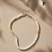 Natural Stone Semi-Precious Glass Mixed Necklace | 40NK9694