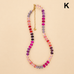 Natural Stone Semi-Precious Glass Mixed Necklace | 40NK9694