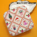 DESIGNED JEWELRY ORGANIZER TRAVEL BOX CASE | 40P566-CHRISTMA