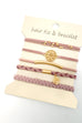 BOHO DUAL FUNCTION KNOT BRACELET HAIR TIES | 40BH100