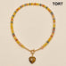 Natural Stone Semi-Precious Glass Mixed Necklace | 40NK9702