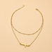 18K STAINLESS STEEL TARNISH FREE CROSS NECKLACE | 40NK9614