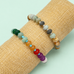 BOHO RESIN BEADED BRACELET | 40B5247