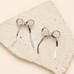 FESTIVAL BOW SNAKE CHAIN EARRINGS | 40E293