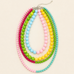 Multi Resin Beaded layered Necklaces | 40NK9756