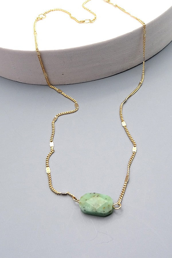 Natural stone necklace | 470118701