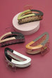 JUMBO PREMIUM DUO COLOR CLAW HAIR CLIPS | 40H387