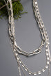 4 CHUNKY CHAIN LINK NECKLACE | 25N236