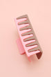 MATTE JUMBO COLOR BLOCK CLAW HAIR CLIP | 40H396