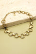 CHUNKY CIRCLE LINK  CHAIN NECKLACE | 25N244
