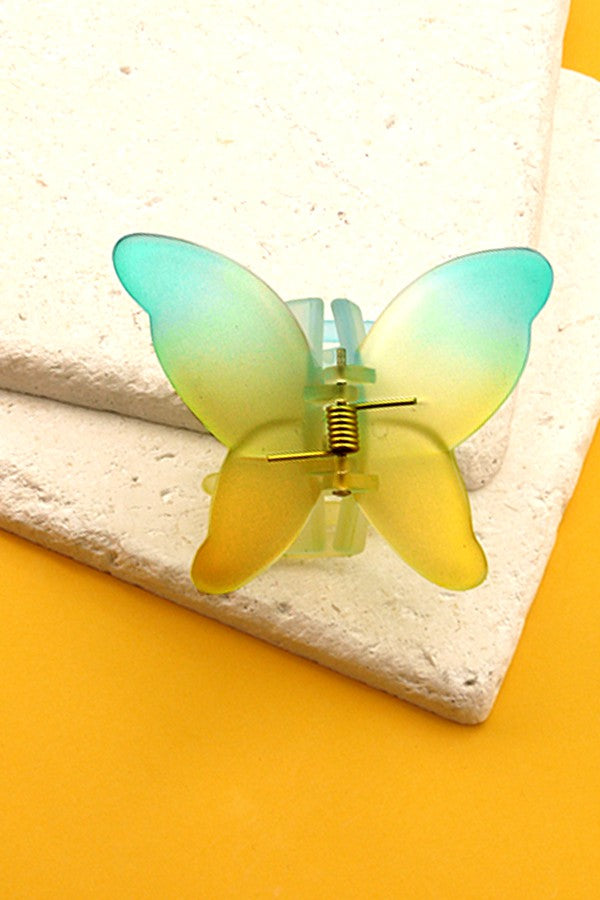 OMBRE BUTTERFLY HAIR CLAW CLIPS | 40H430