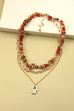 NATURAL STONE LAYER NECKLACE | 25N370