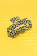 ANIMAL PRINT CELLULOSE HAIR CLAW CLIPS | 40H465