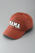 WASHED SHERPA MAMA BASEBALL CAP 40HW701