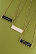 FEARLESS GRACE BLESSED BAR NECKLACE | 51N2042501